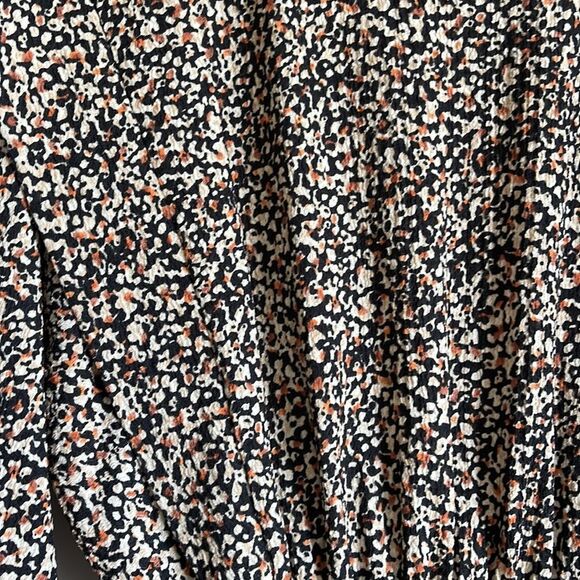 Zara Long Sleeve Print Dress - Picture 5 of 6